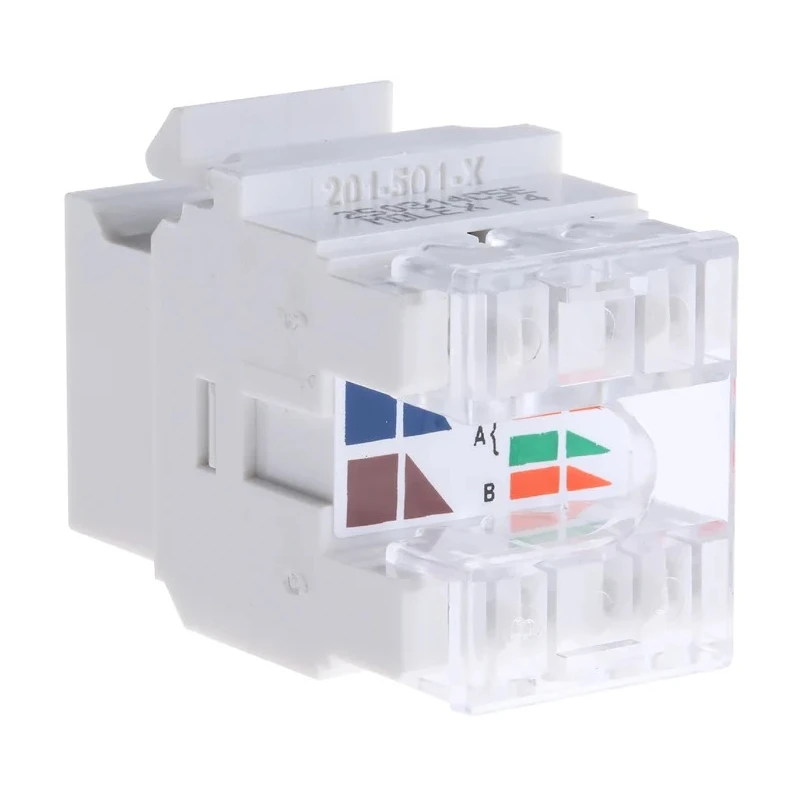 Molex CES RJ45 Jack Cat5e 8 Port UTP Shielding KSJ-00032-02