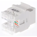 Molex CES Jack KSJ Cat6 RJ45 8 Port UTP Shielding Network Accessory KSJ-00033-02
