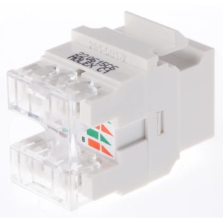 Molex CES Jack KSJ Cat6 RJ45 8 Port UTP Shielding Network Accessory KSJ-00033-02