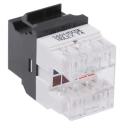 Molex CES Jack KSJ Cat5e RJ45 8 Port UTP Shielding Network Accessory KSJ-00032-BK