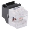 Molex CES Jack KSJ Cat5e RJ45 8 Port UTP Shielding Network Accessory KSJ-00032-BK