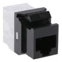 Molex CES Jack KSJ Cat5e RJ45 8 Port UTP Shielding Network Accessory KSJ-00032-BK