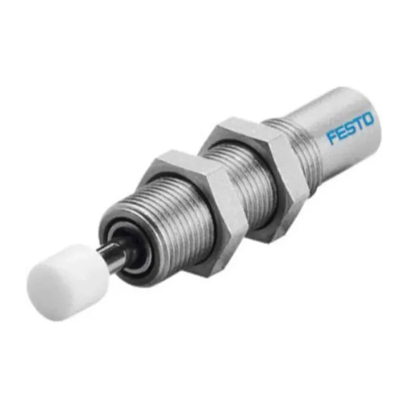 Festo Compact Mechanical Shock Absorber M12 x 1 Thread Size, 46 mm Body Length, 8 mm Stroke Length, 62.3 mm YSR-8-8-C