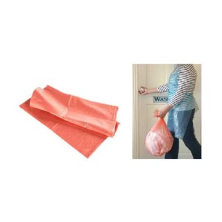 RS PRO White Polyethylene Disposable Apron, Unisex, 27 in Waist Size, 42 in Length, Pack of 1000 APWH/R