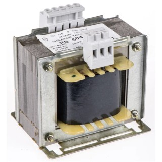 RS PRO 1 Output 150 VA Isolation Transformer 55 – 0 - 55V AC, IEC61558-2-4 504-155