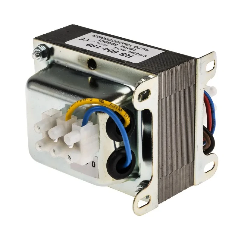 RS PRO Enclosed 150 VA Auto-Transformer, 240 V ac Primary, 115 V ac Secondary 504-189