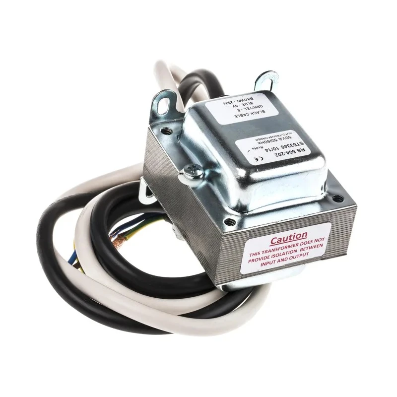 RS PRO Enclosed 50 VA Auto-Transformer, 240 V AC Primary, 115 V AC Secondary 504-202