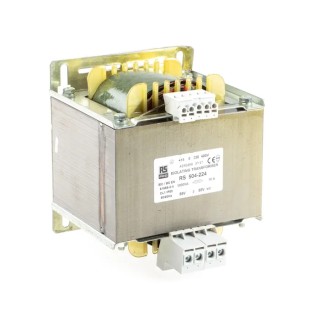 RS PRO 1 Output 1 kVA Isolation Transformer, Primary Voltage +15-0-230-400V AC, Secondary Voltage 55-0-55V AC 504-224