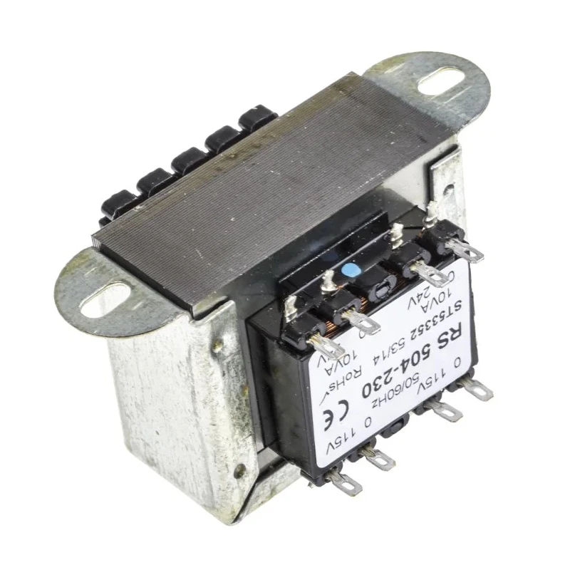 RS PRO 2 Output 20 VA Chassis Mount Transformer, 24 V AC, IEC/BS/EN 61558-2-6, IEC/BS/EN 61558-1, CE Certified 504-230