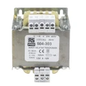 RS PRO 1 Output 100 VA Isolation Transformer 12 – 0 – 12V AC IEC61558-2-6 504-303