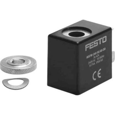 Festo Replacement Solenoid Valve Coil MSFW-230-50/60-OD 230V AC Industrial Automation Germany