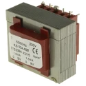RS PRO 6 to 15 V AC 20VA 2 Output Through Hole PCB Transformer with Thermal Fuse and Flame Retardant Materials 504-408