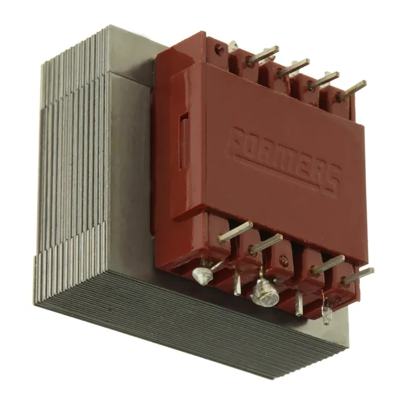 RS PRO 6 to 15 V AC 20VA 2 Output Through Hole PCB Transformer with Thermal Fuse and Flame Retardant Materials 504-408