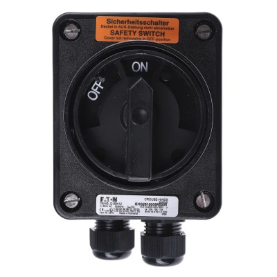 Eaton 3-Pole Isolator Switch IP66 10A, Polyamide Housing, ATEX Certified, 