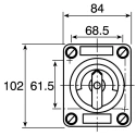 Eaton 3-Pole Isolator Switch IP66 10A, Polyamide Housing, ATEX Certified, 