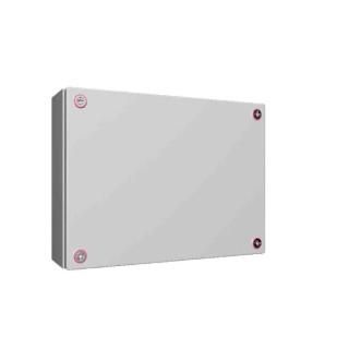 Rittal KX Series Steel Wall Box IP66, 400 mm x 400 mm x 120 mm IP66