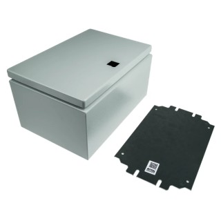 Rittal KX Series Sheet Steel Wall Box IP66 300 mm x 200 mm x 120 mm 