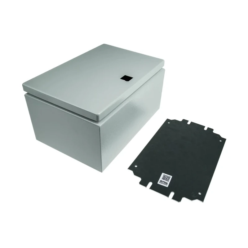 Rittal KX Series Sheet Steel Wall Box IP66 300 mm x 200 mm x 120 mm 