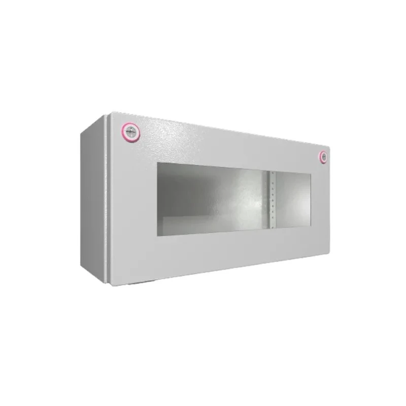 Rittal KX Series Sheet Steel Wall Box IP65 Transparent Door 200 mm x 400 mm x 155 mm IP65