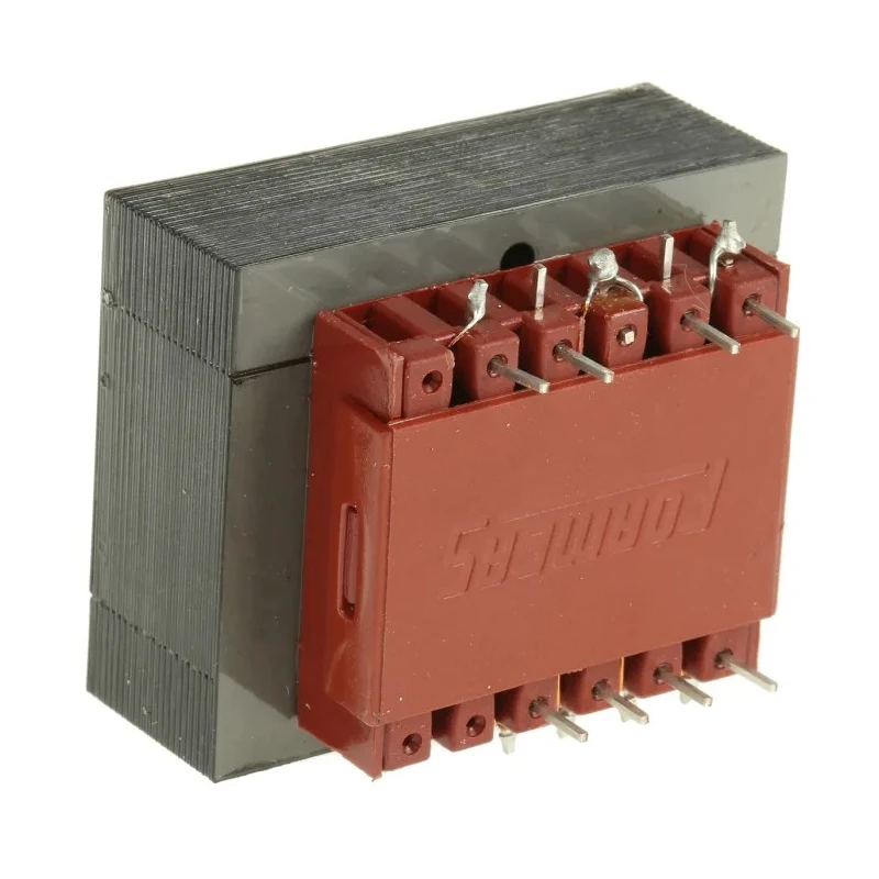 RS PRO 6 to 15 V AC 2 Output Through Hole PCB Transformer AS/NZS 61558.2.6 IEC/BS/EN 61558-2-6 CE 230 V AC 20VA 504-420