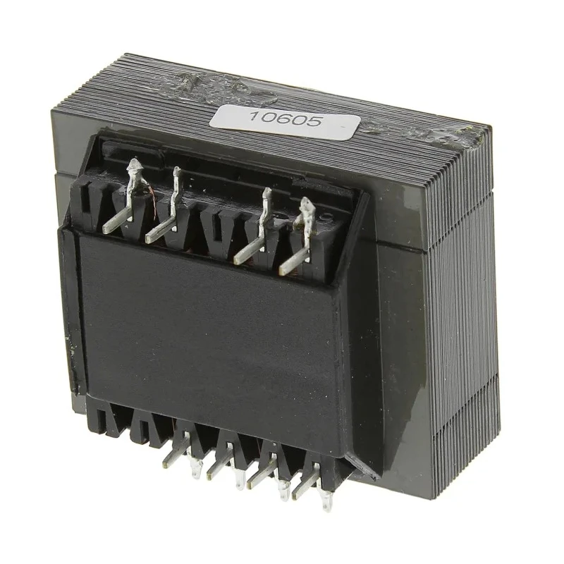 RS PRO 5 to 24 V AC 2 Output Through Hole PCB Transformer, Dual Secondary Winding, 12VA, 230 V AC Primary, 43x36x33 504-559