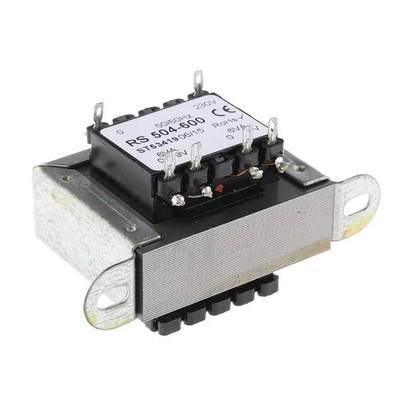 RS PRO 2 Output 12 VA Chassis Mount Transformer 230 V ac Primary, 9 V ac Secondary, IEC 61558-2-6 504-600