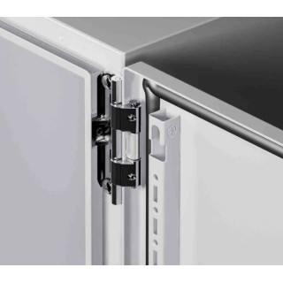 Rittal Enclosure Accessory Hinge Die Cast Zinc 180° Opening Angle AX 2449010