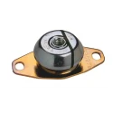 Trelleborg Round M12 Anti-Vibration Mount with 60 kg Compression, 12mm Bore, 63 mm Outside Diameter, 35.5 mm Height 10-00183