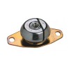 Trelleborg Round M12 Anti-Vibration Mount with 60 kg Compression, 12mm Bore, 63 mm Outside Diameter, 35.5 mm Height 10-00183