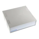 RS PRO Grey ABS Desktop Enclosure with PCB Mounting 250 mm x 75 mm x 275 mm 504-748