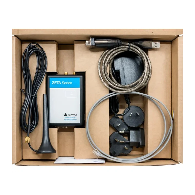 Siretta RS232 GPIO RJ12 2G 4G Modem Starter Kit 5V to 42V DC Compact Communications Module ZETA-NEP-LTEM (GL) STARTER KIT