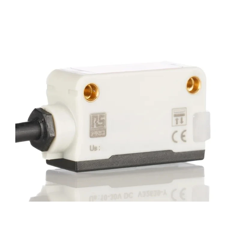 RS PRO Diffuse Reflection Block Photoelectric Sensor, Red Light, 0.3 m Detection Range, NPN NO/NC Output, Cable IP67