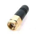 Siretta Stubby WiFi and Bluetooth (BLE) Antenna with SMA Male Connector, 2.4GHz DELTA20/X/SMAM/RP/S/35