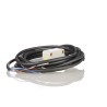 RS PRO Polarised Retro Reflection Photoelectric Sensor, Block Style, 4 m Detection Range, PNP NO/NC Output, Protection IP67