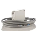 RS PRO Polarised Retro Reflection Photoelectric Sensor, Block Style, 5 m Detection Range, NPN/PNP Output, IP67 Rated IP67