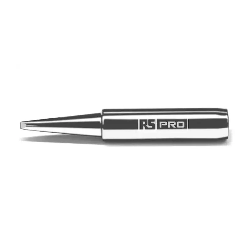 RS PRO 1.6 mm Straight Chisel Soldering Iron Tip for Use with RS PRO Soldering Irons & Stations 202-4516