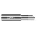 RS PRO 7 mm Straight Hoof Soldering Iron Tip Compatible with RS PRO Soldering Irons 202-4555