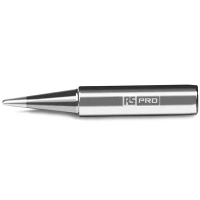 RS PRO 0.5 mm Straight Conical Soldering Iron Tip for use with RS PRO Soldering Irons & Stations 202-4523