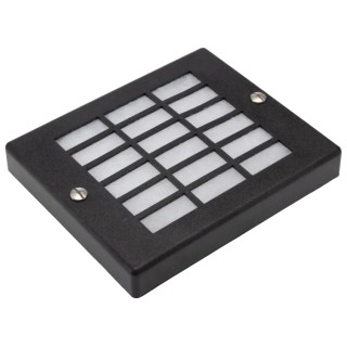 ebm-papst PMFA Series Matt Black Steel Frame Fan Filter for 92 mm Fans, 125x105x17.5 mm PMFA90