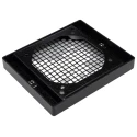 ebm-papst PMFA Series Matt Black Steel Frame Fan Filter for 92 mm Fans, 125x105x17.5 mm PMFA90