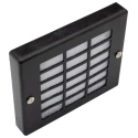 ebm-papst PMFA Series Matt Black Steel Frame Fan Filter for 92 mm Fans, 125x105x17.5 mm PMFA90