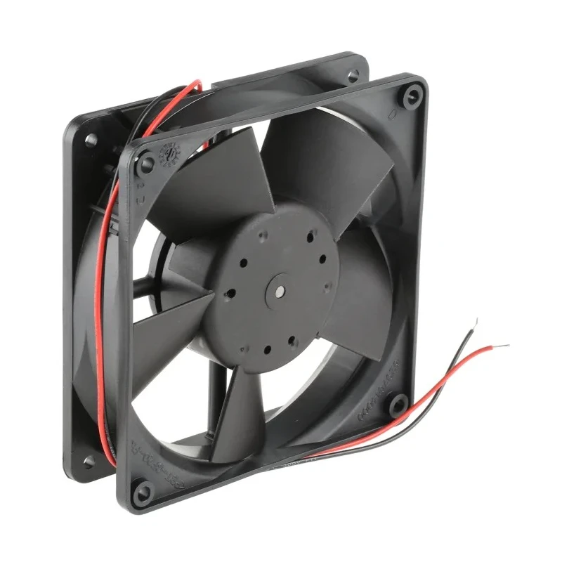 ebm-papst 4300 Series High Performance Ball Bearing Axial Fan, 12V DC, 170 m³/h Air Flow, 5 W, 420 mA Max, , 119 mm IP68