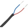RS PRO Data Cable 2 Pairs 2 Cores 0.22 mm² 25 m Black Polyvinyl Chloride Sheath 440V 202-4857