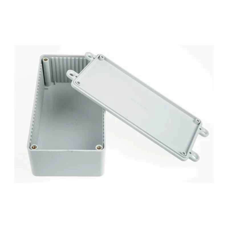 CAMDENBOSS Flanged 2000 Series Grey Grey Lid ABS Enclosure IP54 40mm x 120mm x 65mm BIM2004/LUG-GY/GY