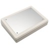 OKW DeskCase 190 Series ABS Desktop Enclosure Sloped Front RAL 7032 Grey 138 mm A9086265+A9186001