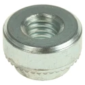 Hank Passivated Zinc Plated M6 Steel Rivet Bush 12.7 mm Diameter 9.5 mm x 5.1 mm 505-252