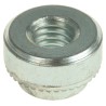 Hank Passivated Zinc Plated M6 Steel Rivet Bush 12.7 mm Diameter 9.5 mm x 5.1 mm 505-252