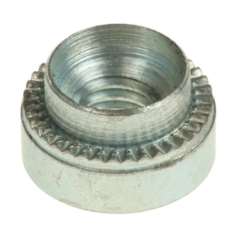 Hank Passivated Zinc Plated M6 Steel Rivet Bush 12.7 mm Diameter 9.5 mm x 5.1 mm 505-252