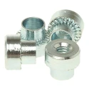 Hank Passivated Zinc Plated Metric Steel Rivet Bush 5 mm Diameter 3.5 mm x 2.2 mm 505-268
