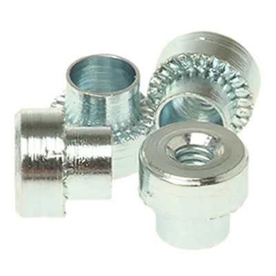 Hank Passivated Zinc Plated Metric Steel Rivet Bush 5 mm Diameter 3.5 mm x 2.2 mm 505-268
